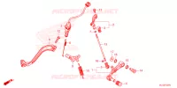 PEDALE pour Honda AFRICA TWIN 1100 DCT ADVENTURE LOWER de 2023