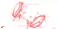 CLIGNOTANT AVANT pour Honda SH 350 SPORTY de 2023