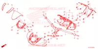 GUIDON   CARENAGE pour Honda SH 350 SPORTY de 2023