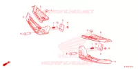 REPOSE PIED pour Honda SH 350 SPORTY de 2023