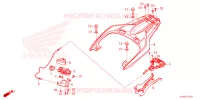 SUPPORT pour Honda SH 350 SPORTY de 2023