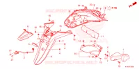 GARDE BOUE ARRIERE pour Honda SH 350 SPORTY de 2023