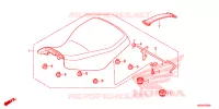 SELLE pour Honda TRX 250 FOURTRAX RECON Electric Shift de 2021