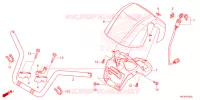 GUIDON pour Honda FOURTRAX 420 RANCHER 4X4 AT DCT EPS de 2023