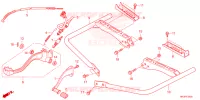 PEDALE   REPOSE PIED pour Honda FOURTRAX 420 RANCHER 4X4 AT DCT EPS de 2023