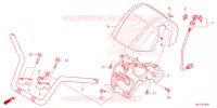 GUIDON pour Honda FOURTRAX 420 RANCHER 4X4 AT IRS EPS ESP de 2023