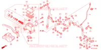 MAITRE CYLINDRE DE FREIN AVANT pour Honda FOURTRAX 420 RANCHER 4X4 AT IRS EPS ESP de 2023