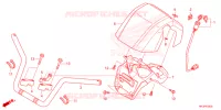 GUIDON pour Honda FOURTRAX 420 RANCHER 4X4 ES de 2023