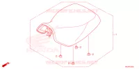 SELLE pour Honda FOURTRAX 420 RANCHER 4X4 ES de 2023