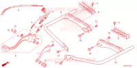 PEDALE   REPOSE PIED pour Honda FOURTRAX 420 RANCHER 4X4 ES de 2023