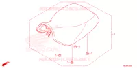 SELLE pour Honda FOURTRAX 420 RANCHER 4X4 Manual Shift de 2023