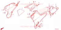 COUVERCLE LATERAL   CAPOT DE RESERVOIR pour Honda FOURTRAX 520 RUBICON DCT IRS EPS de 2023