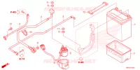 BATTERIE pour Honda FOURTRAX 520 FOREMAN 4X4 ES PS de 2023