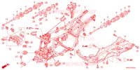 CADRE pour Honda FOURTRAX 520 FOREMAN 4X4 BASE de 2023