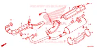 SILENCIEUX D'ECHAPPEMENT pour Honda FOURTRAX 520 RUBICON IRS EPS de 2022