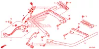 PEDALE   REPOSE PIED pour Honda FOURTRAX 520 FOREMAN RUBICON 4X4 EPS de 2022