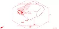SELLE pour Honda FOURTRAX 520 FOREMAN RUBICON 4X4 EPS de 2022