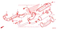 SILENCIEUX D'ECHAPPEMENT pour Honda FOURTRAX 520 RUBICON IRS EPS de 2023
