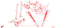 ARBRE A CAMES   SOUPAPE pour Honda FOURTRAX 420 RANCHER 4X4 AT IRS EPS ESP de 2023