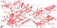CADRE pour Honda FOURTRAX 420 RANCHER 4X4 AT IRS EPS ESP de 2023