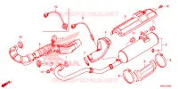 SILENCIEUX D'ECHAPPEMENT pour Honda FOURTRAX 420 RANCHER 4X4 AT IRS EPS ESP de 2023