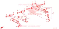 TRIANGLES AVANT pour Honda FOURTRAX 420 RANCHER 4X4 AT IRS EPS ESP de 2023