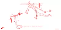 BEQUILLE pour Honda ADV 160 de 2024