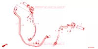 COMMODOS   POIGNEES   CABLES pour Honda ADV 160 de 2024