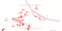 GUIDON   TE DE FOURCHE pour Honda XR 600 R de 1991