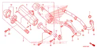 SILENCIEUX D'ECHAPPEMENT pour Honda CRF 150 R de 2007