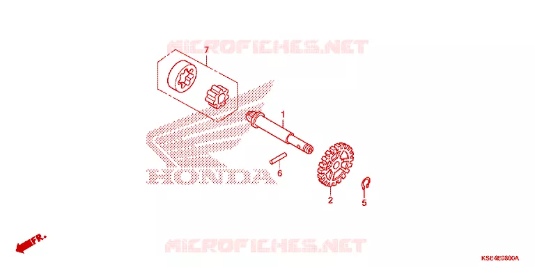 POMPE A HUILE Honda MOTO 150 CRF 2008  CRF150RB8