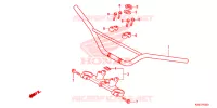 GUIDON   TE DE FOURCHE pour Honda CRF 150 R BIG WHEELS de 2014