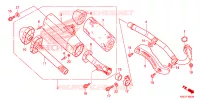 SILENCIEUX D'ECHAPPEMENT pour Honda CRF 150 R de 2013