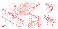 BRAS OSCILLANT pour Honda CRF 150 R de 2013