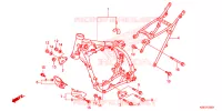 CADRE pour Honda CRF 150 R de 2013