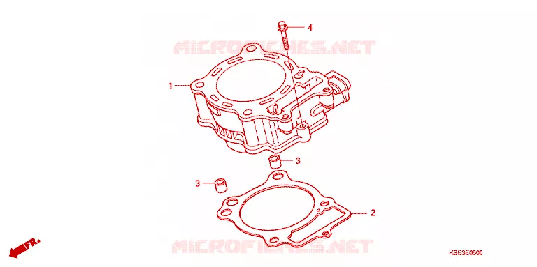 CYLINDRE Honda MOTO 150 CRF 2012  CRF150RC
