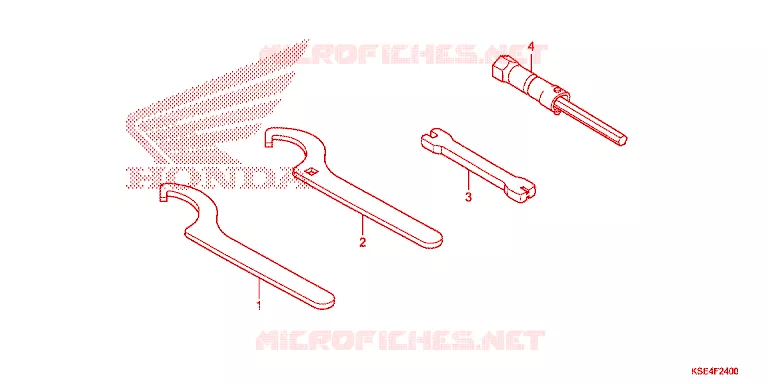 OUTIL Honda MOTO 150 CRF 2007  CRF150RB7