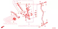 MAITRE CYLINDRE DE FREIN AVANT pour Honda CRF 150 R BLACK de 2009