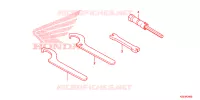 OUTIL pour Honda CRF 150 R BLACK de 2009