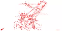 CADRE pour Honda CB 125 R ABS de 2023