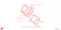 CYLINDRE pour Honda CB 125 R ABS de 2023