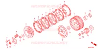 EMBRAYAGE pour Honda CB 125 R ABS de 2023