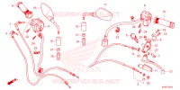 LEVIER DE GUIDON   CABLE   COMMODO pour Honda CB 125 R ABS de 2023