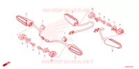 CLIGNOTANT pour Honda CB 125 R ABS de 2023