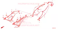 COUVERCLES LATERAUX pour Honda CB 125 R ABS de 2023