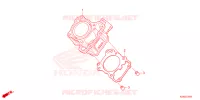 CYLINDRE pour Honda CB 125 R ABS de 2023