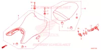 SELLE pour Honda CB 125 R ABS de 2023