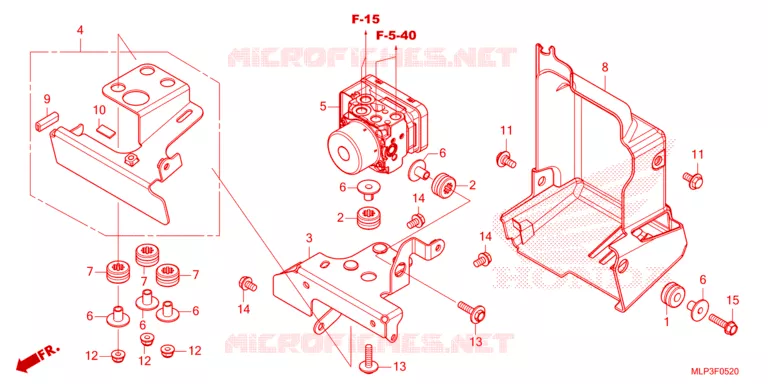 MODULATEUR ABS/SUPPORT Honda MOTO 500 CL 2023  CL500AP