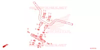 GUIDON   TE DE FOURCHE pour Honda CL 500 de 2023