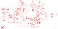 GUIDON   TE DE FOURCHE pour Honda CRF 250 L de 2024